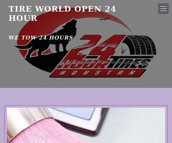 24Hourtireshouston.com(24 HOUR TIRE SHOP) Screenshot