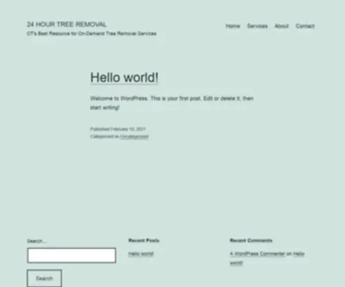 24Hourtreeremoval.com(CT's Best Resource for On) Screenshot