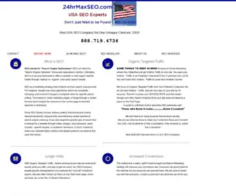24Hrmaxseo.com(Get Fast SEO Results) Screenshot