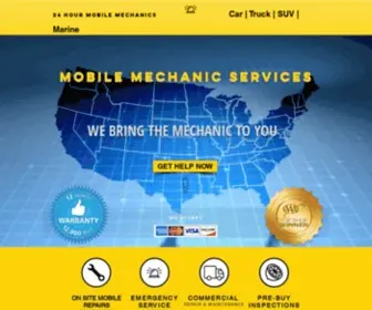 24Hrmobilemechanics.com(24Hr Mobile Mechanics) Screenshot