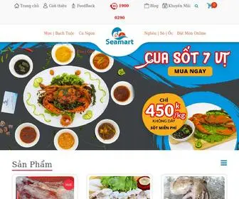 24Hseamart.vn(Hải Sản Sạch 24hSeamart) Screenshot