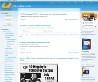 24Hsoftware.com(24 hours software) Screenshot