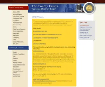 24JDC.us(This website was designed as a platform to hold court online. A virtual court) Screenshot