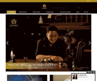 24Kara.com(Phân phối & Thẩm định Đồng hồ chính hãng) Screenshot