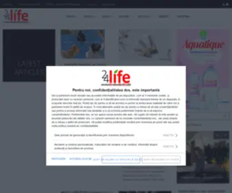 24Life.ro(24 life) Screenshot