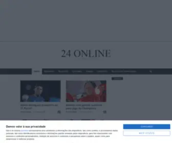 24Online.pt(24 Online) Screenshot