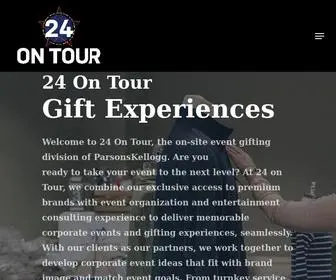 24Ontour.com(24 On Tour) Screenshot