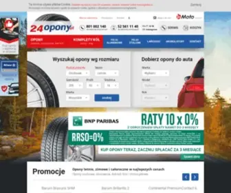 24Opony.pl(Tanie opony letnie i zimowe) Screenshot