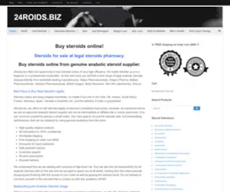 24Roids.biz(Buy Steroids Online) Screenshot