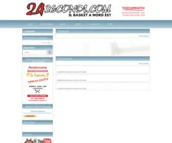 24Secondi.com(Il Basket a Nord Est) Screenshot