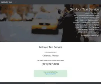 24Seven-Taxi.com(24HourTaxi 24Seven Taxi Dispatch) Screenshot