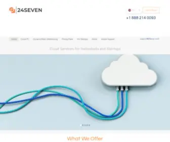 24Seven.tech(Premium Cloud Services 24Seven) Screenshot