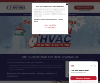 24Sevenhvac.com(HVAC Services & Repairs In Syracuse) Screenshot