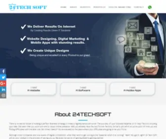 24Techsoft.com(24 Tech Soft) Screenshot