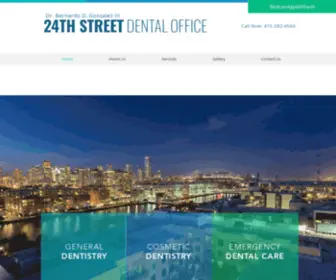 24THStreetdentalsf.com(24thSt.DentalOffice) Screenshot