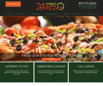 24THStreetpizza.com(Port Huron Pizzeria) Screenshot