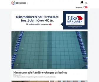 24Uppsala.se(24 Uppsala) Screenshot