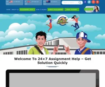 24X7Assignmenthelp.com(24x7 Assignment Help) Screenshot