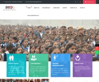 24X7Carefoundation.org(24×7 Care Foundation) Screenshot