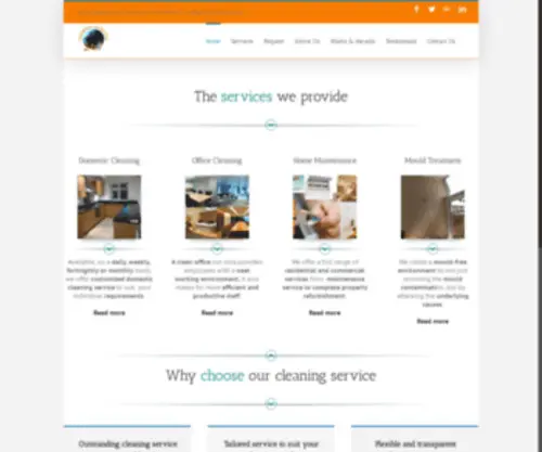 24X7Cleaning.co.uk(Domestic) Screenshot