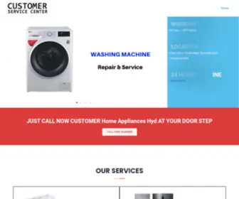 24X7Customersservicecenter.com(Home Appliances Hyd) Screenshot