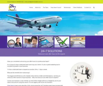 24X7Solutions.com.au(Outsource your out of office calls) Screenshot