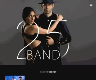 25-Band.com(25Band Offcial website) Screenshot