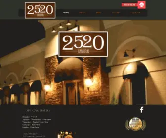 2520Tavern.com(2520 Tavern) Screenshot