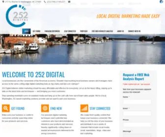 252Digital.com(252 Digital) Screenshot