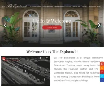 25Theesplanade.com(Homes For Sale) Screenshot
