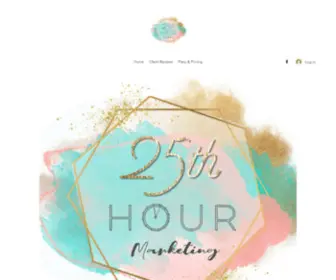 25Thhourmarketing.com(Small Business Marketing) Screenshot