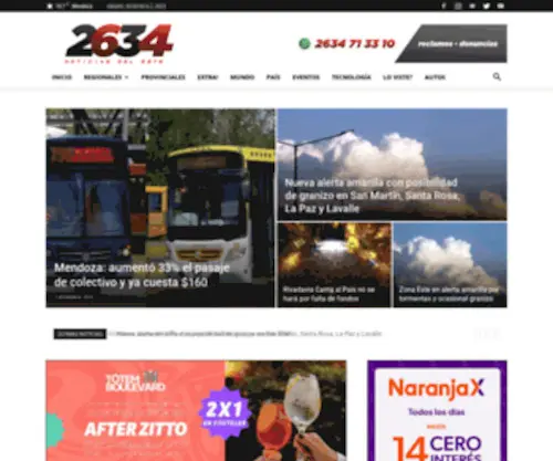 2634.com.ar(2634 Diario) Screenshot