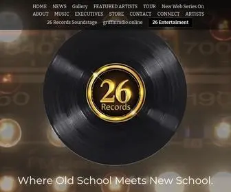 26Records.com(26 Records) Screenshot