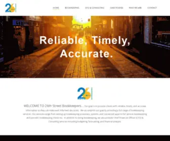 26THStreetbookkeepers.com(26th Street Bookkeepers) Screenshot