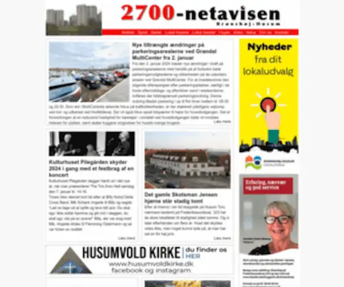 2700-Netavisen.dk(2700 Netavisen) Screenshot