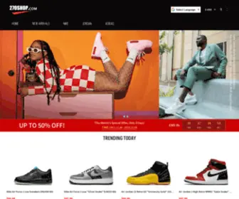 270Shop.com(Shop Nike Shoes & Sportswear Online) Screenshot