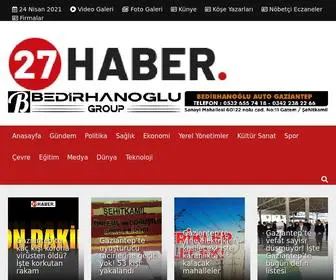 27Haber.com(27 Haber) Screenshot