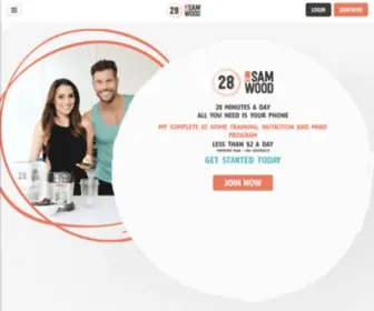 28Bysamwood.com(Australia's #1 Home Fitness & Nutrition Program) Screenshot