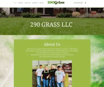 290Grass.com(290 Grass Company) Screenshot