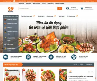 29Foods.com(29 Foods) Screenshot