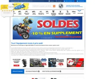 2A4.fr(Accessoires moto auto quad scooter) Screenshot