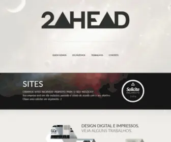 2Ahead.com.br(2AHEAD Digital Design) Screenshot