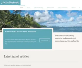 2Aussietravellers.com(Travel planning and foodie adventures) Screenshot