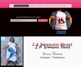 2Awomansheart.com(2AWomansHeart The Beginning) Screenshot