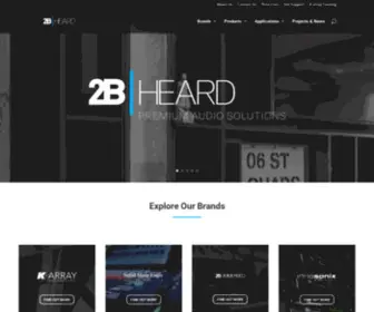 2B-Heard.com(2B Heard) Screenshot