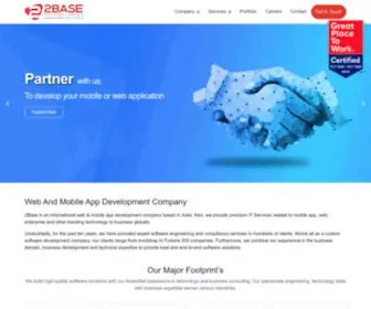2Basetechnologies.com(Software Development Company) Screenshot