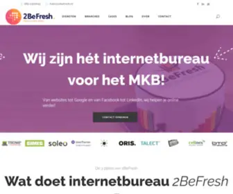 2Befresh.nl(Websites, Webshops, Social Media Marketing, SEO & meer) Screenshot