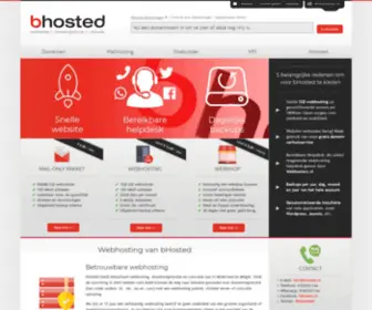 2Behosted.com(Webhosting en domeinen) Screenshot