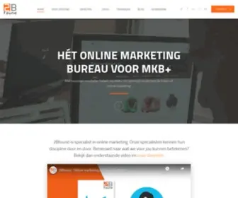 2Bfound.nl(Online Marketing Bureau voor MKB) Screenshot