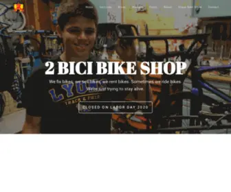 2Bici.com(2 BICI BIKE SHOP) Screenshot